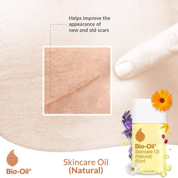 Óleo de cuidado da pele Bio Oil natural