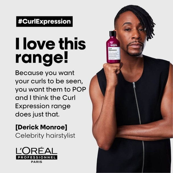 L'oréal professionnel curl expression spray ravivant boucles : brume d'eau bienfaisante 190 ml derick