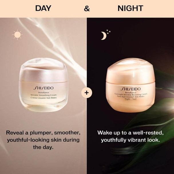 Shiseido Benefiance Nachtcreme gegen Falten, 50 ml