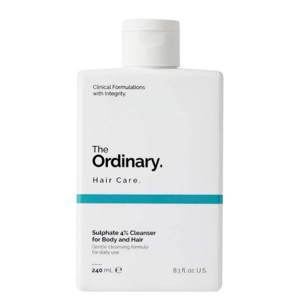 The Ordinary 4 % Sulfat-Reiniger für Körper und Haar 240 ml