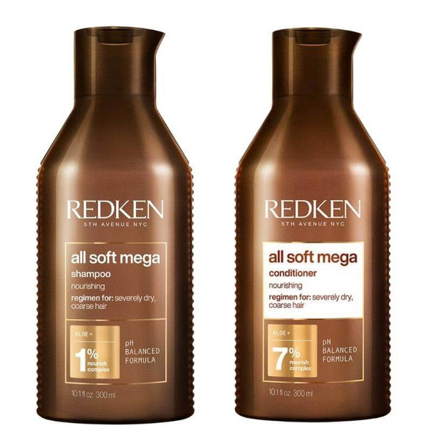 Duo de champú y acondicionador Redken All Soft Mega