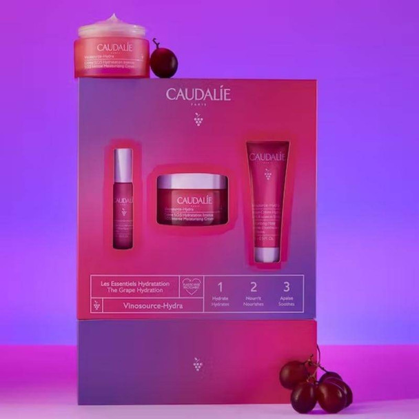 Caudalie Vinosource-Hydra Crème SOS Jar Set - Xmas 2022 Live