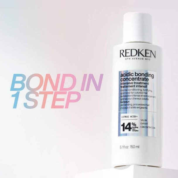 Redken acidic bonding concentrado pré-tratamento intensivo 150ml ao vivo