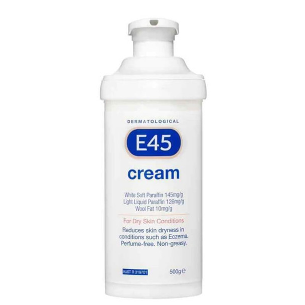 E45 Treatment Cream 500g (Pump)