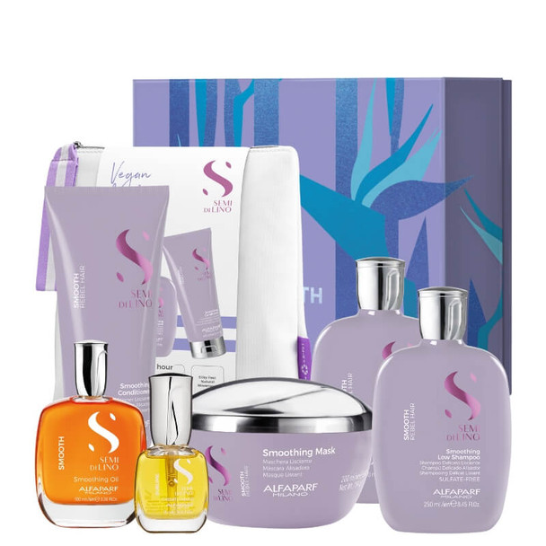 Alfaparf Semi Di Lino Smooth Deluxe Bundle