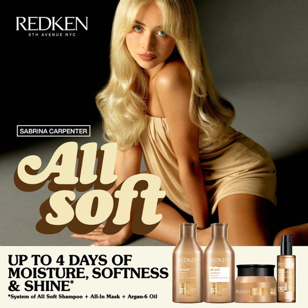 Redken All Soft Shampoo Duo (2 X 300ml) 6