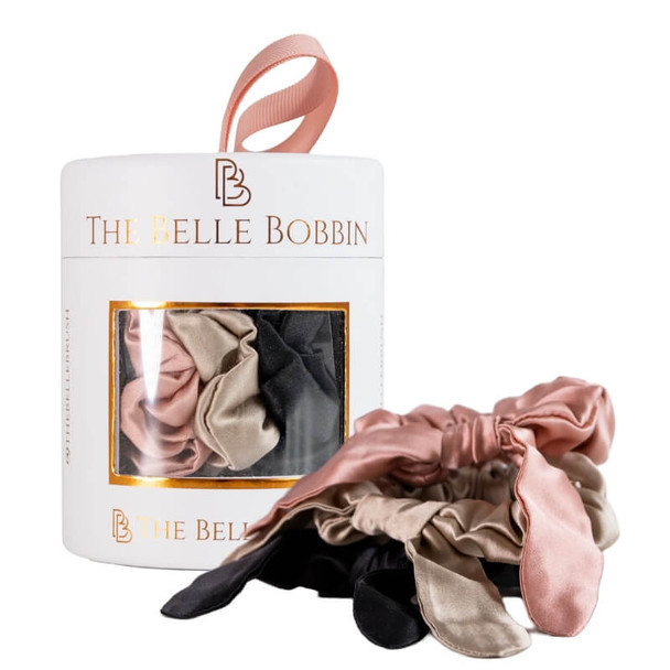 The belle bobbin - paquete de 3 - rosa, negro y champán