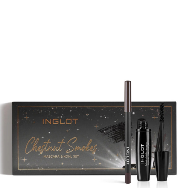 Inglot Chestnut Smokes Mascara & Kohl Set