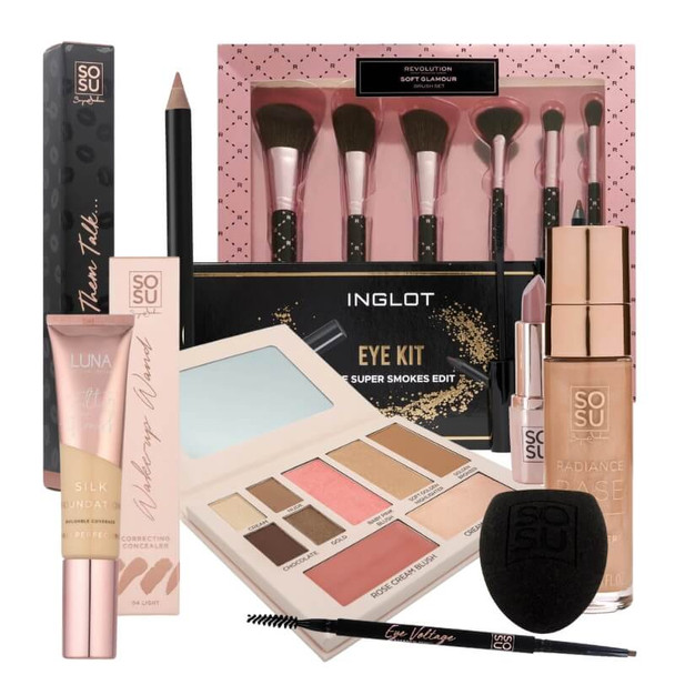 The Full Face Perfection Collection Makeup Bundle