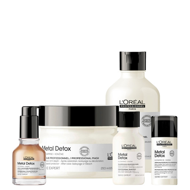 L'Oreal Professionnel Metal Detox ULTIMATE Collection + FREE 100ml Shampoo