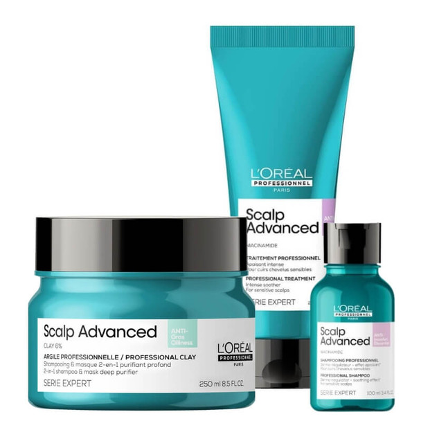 L'oréal Professionnel Serié Expert Scalp Advanced Duo + kostenloses 100-ml-Shampoo