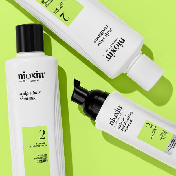 Nioxin -  System Kit 2 (for Natural Hair with Progressed Thinning) 3 Nioxin -  System Kit 2 (for Natural Hair with Progressed Thinning) 3