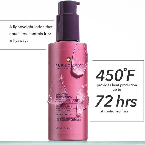 Pureology suero alisador liso perfección 150ml - estilo de vida 1