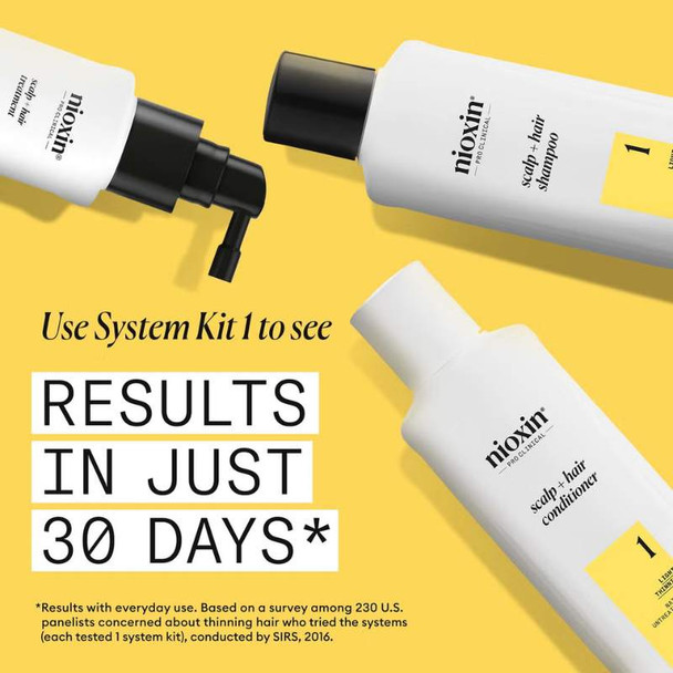 Nioxin Scalp + Hair Thickening System 1 Leave on Treatment 100ml 3 Nioxin Scalp + Hair Thickening System 1 Leave on Treatment 100ml 3