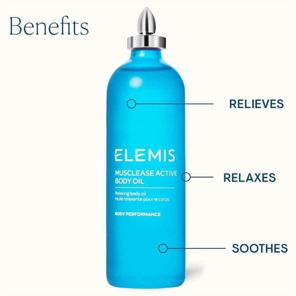 Benefícios Elemis Active Body Concentrate Musclease 100ml