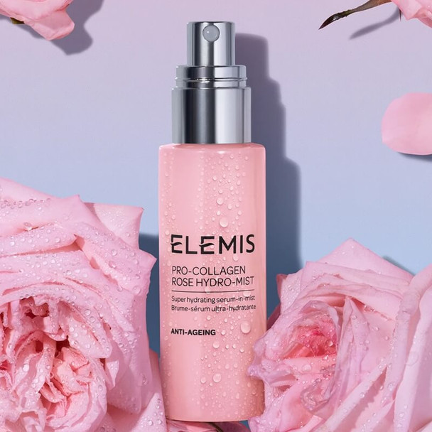 Elemis pro-collagène rose hydro-brume 50ml live