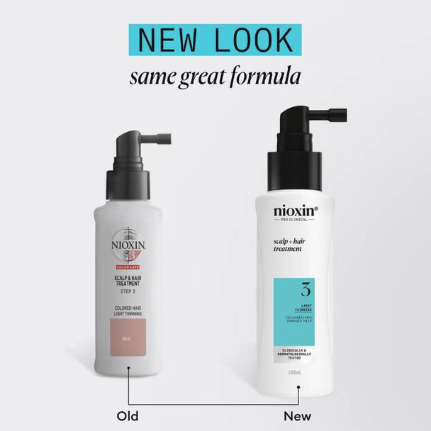 Nioxin Scalp + Hair Thickening System 3 Leave on Treatment 100ml 4 Nioxin Scalp + Hair Thickening System 3 Leave on Treatment 100ml 4