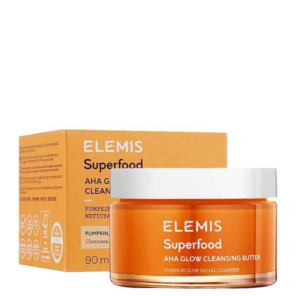 Elemis superfood aha Glow burro detergente 90 g