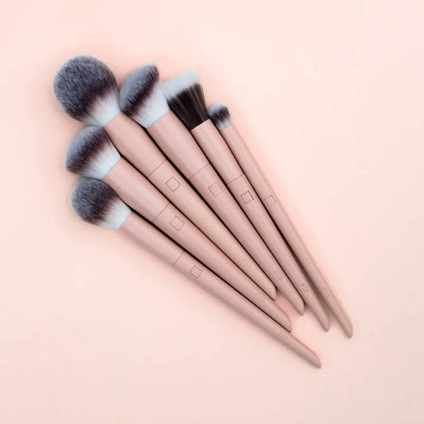 SOSU Pink Handle Brush Collection - Face