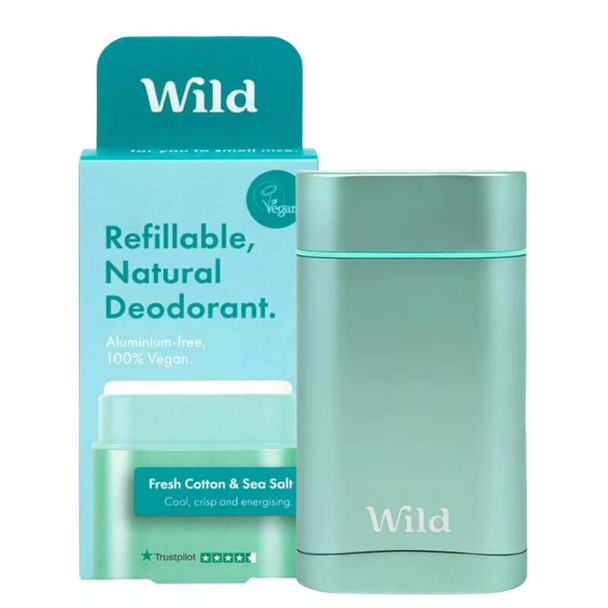 Wild Aqua Case & Fresh Cotton & Sea Salt Starter Pack