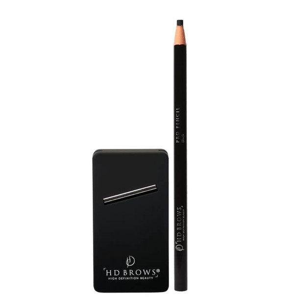 Paquete de lápiz de cejas y sacapuntas HD Brows Pro - negro