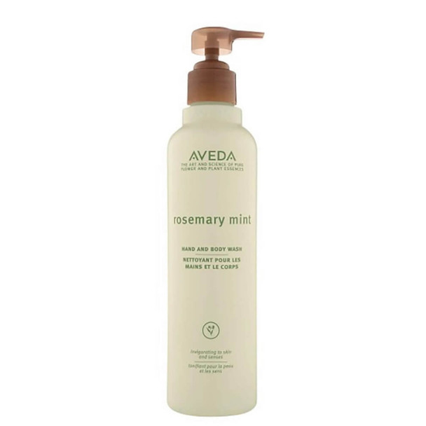 Aveda sabonete líquido para mãos e corpo com alecrim e menta - 250ml