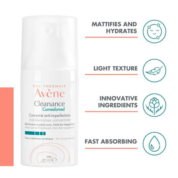 Avène limpieza comedomed 30ml estilo de vida 3