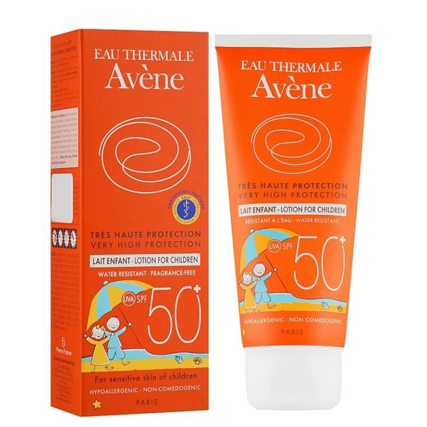 Avène Very High Protection Lotion for Children SPF50+ 100ml Box