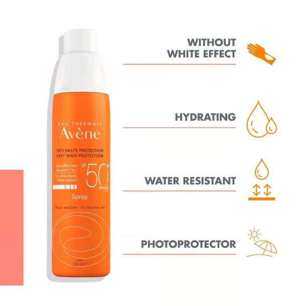 Avène Spray mit sehr hohem Schutzfaktor 50+, 200 ml, Lifestyle 2