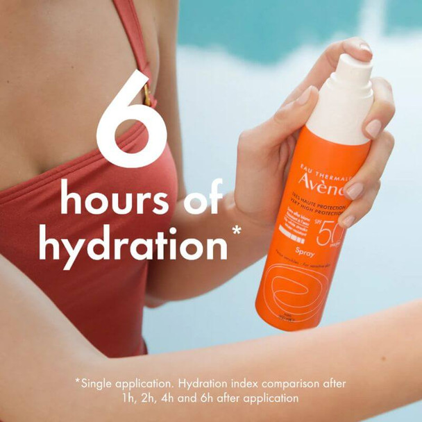 Avène zeer hoge beschermingsspray spf50+ 200ml lifestyle 3