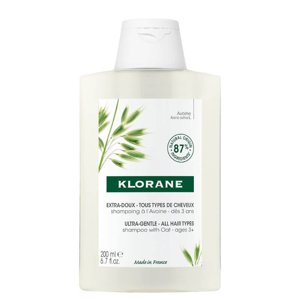Klorane shampoo ultra suave com aveia