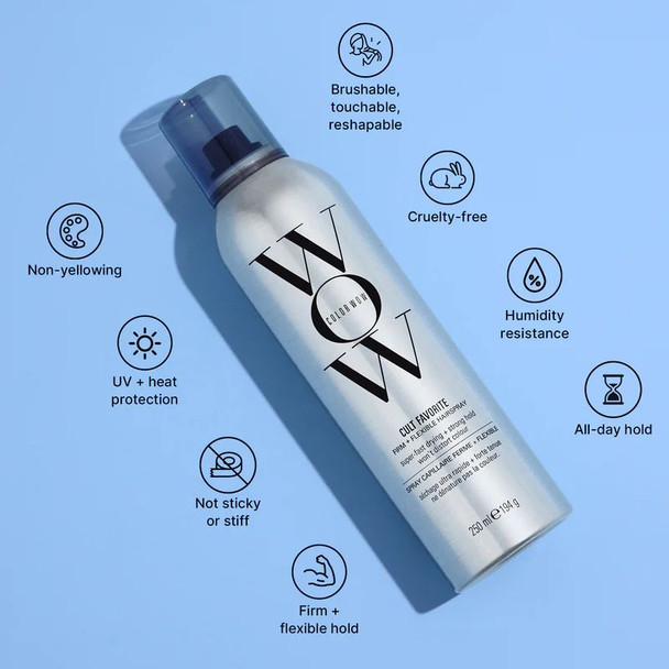 Color WOW Cult Favorite Firm + Flexible Hairspray 250ml 3
