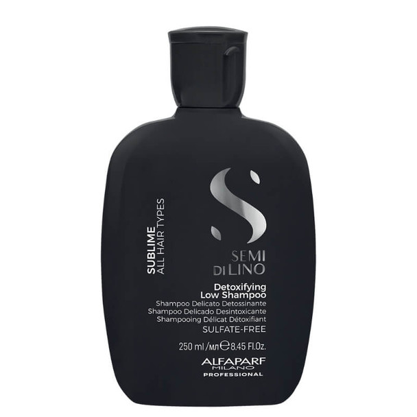 Alfaparf semi di lino sublime champú clarificante desintoxicante 250ml