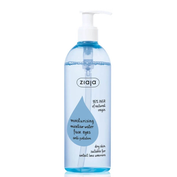 Ziaja acqua micellare detergente delicata - tipi di pelle secca 390ml