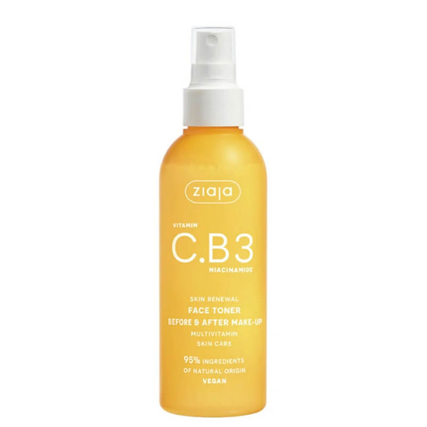 Ziaja Vitamin C. B3 Niacinamide Face Toner 190ml