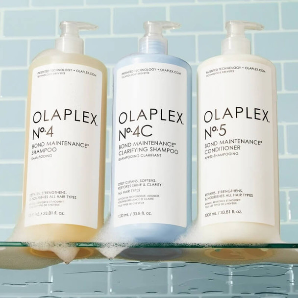 Olaplex No.4C Bond Maintenance Clarifying Shampoo 1 Liter levend