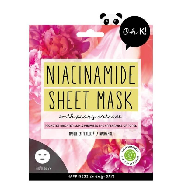 Oh ok! maschera in tessuto ringiovanente alla niacinamide