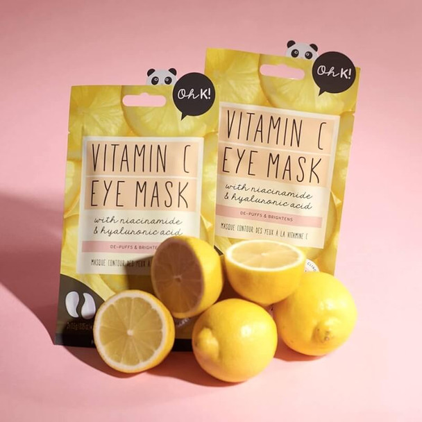 Oh k! mascarilla para ojos con vitamina c estilo de vida 3