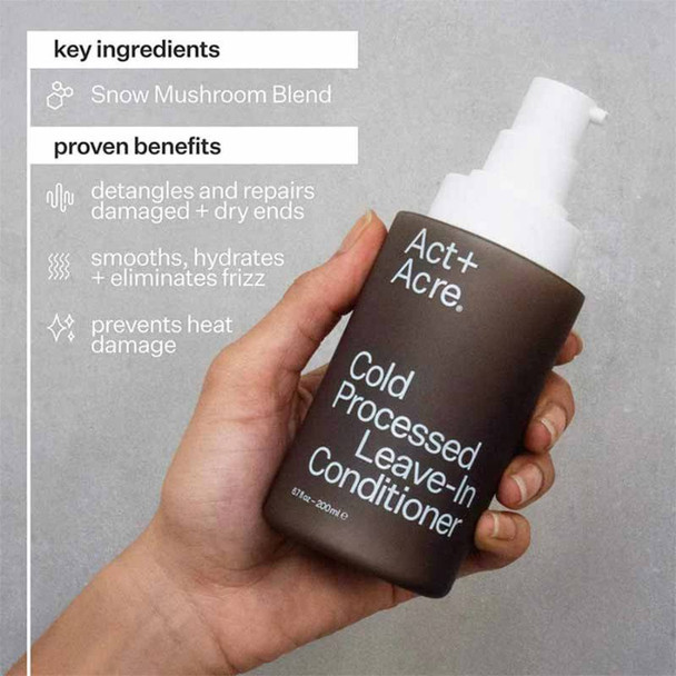 Act + acre 2% squalène après-shampooing anti-frisottis sans rinçage 200 ml lifestyle 2