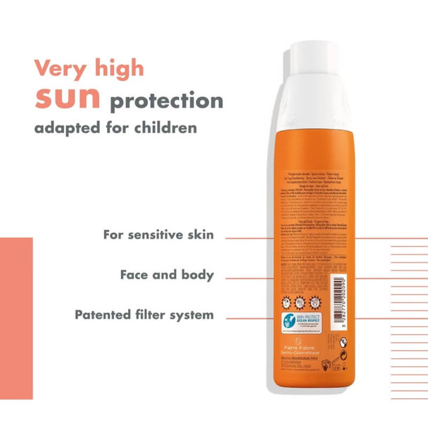 Avène Very High Protection Spray for Children SPF50+ 200ml Lifestyle 2