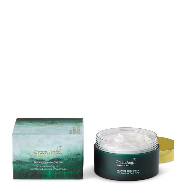 Green Angel Body Cream 200ml - Seaweed, Jasmine & Neroli Open