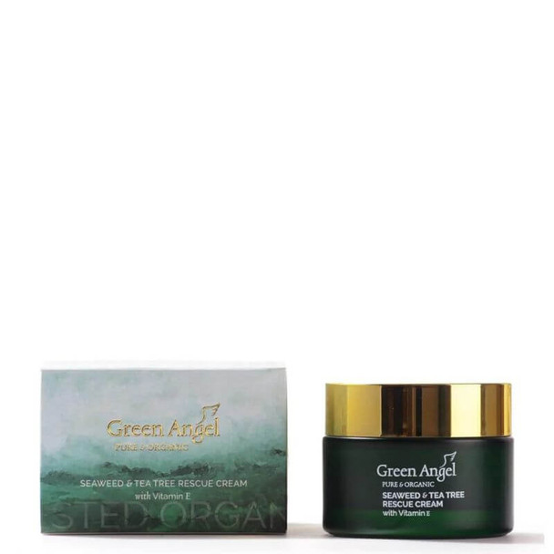 Groene engel reddingscrème - zeewier & tea tree 30ml