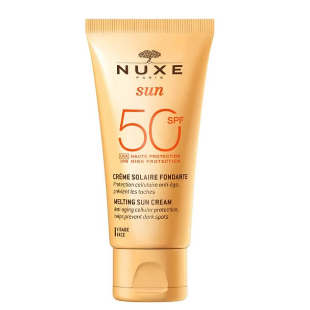 Nuxe zonsmeltcrème hoge bescherming spf 50 - gezicht