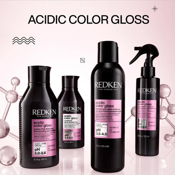 Brillo De Color Ácido Redken : El Paquete Completo De Rutina Alrededor De 2