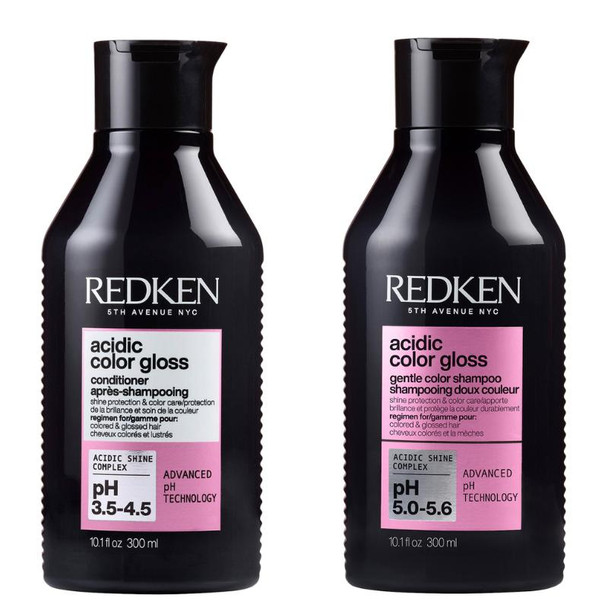 Duo Shampoing Et Après-Shampooing Brillant Couleur Acide Redken