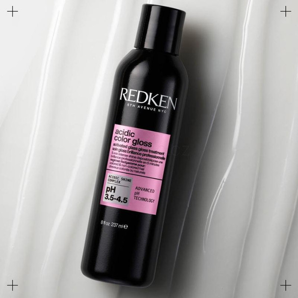 Redken Acidic Gloss Shampoo, Conditioner Und Glass Gloss Treatment Bundle Live 2
