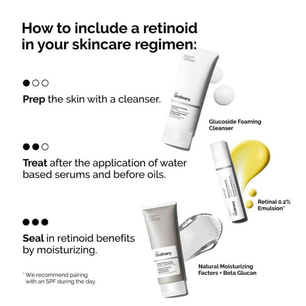 The Ordinary Retinal 0.2% Emulsion 15ml How to