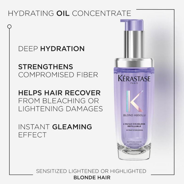 Kerastase Blond Absolu Huile Cicaextreme Hair Oil 75ml 2