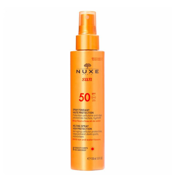 NUXE Sun Spray SPF50 High Protection Face & Body 150ml 