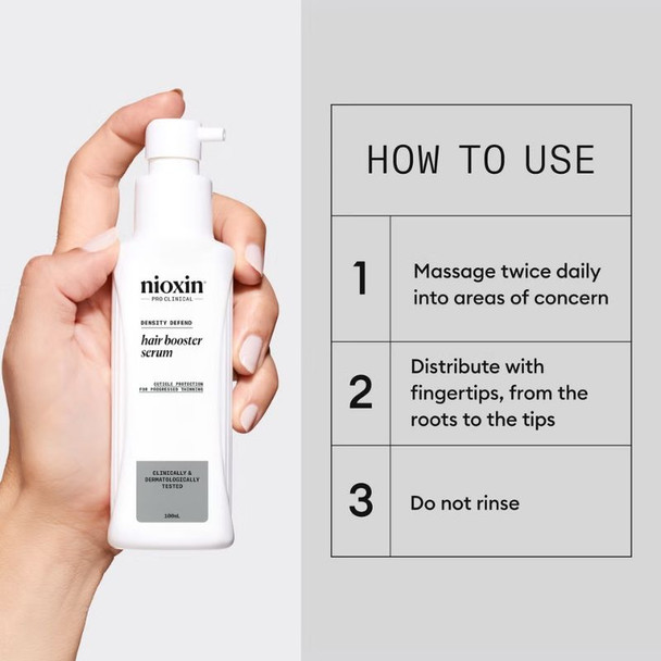 Nioxin Hair Booster Serum Deep Conditioning Hair Treatment 100ml 2